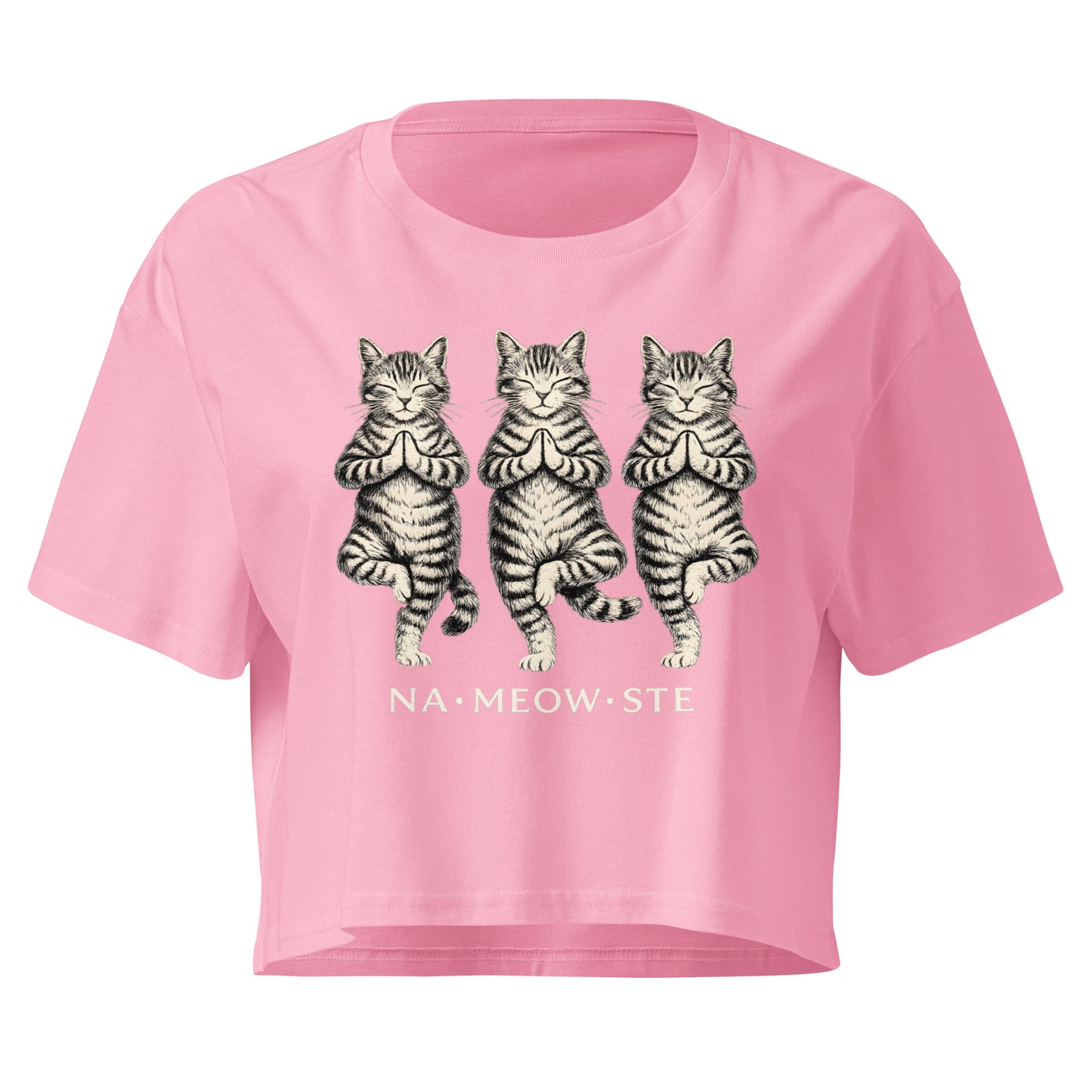 NA-MEOW-STE | Crop Top
