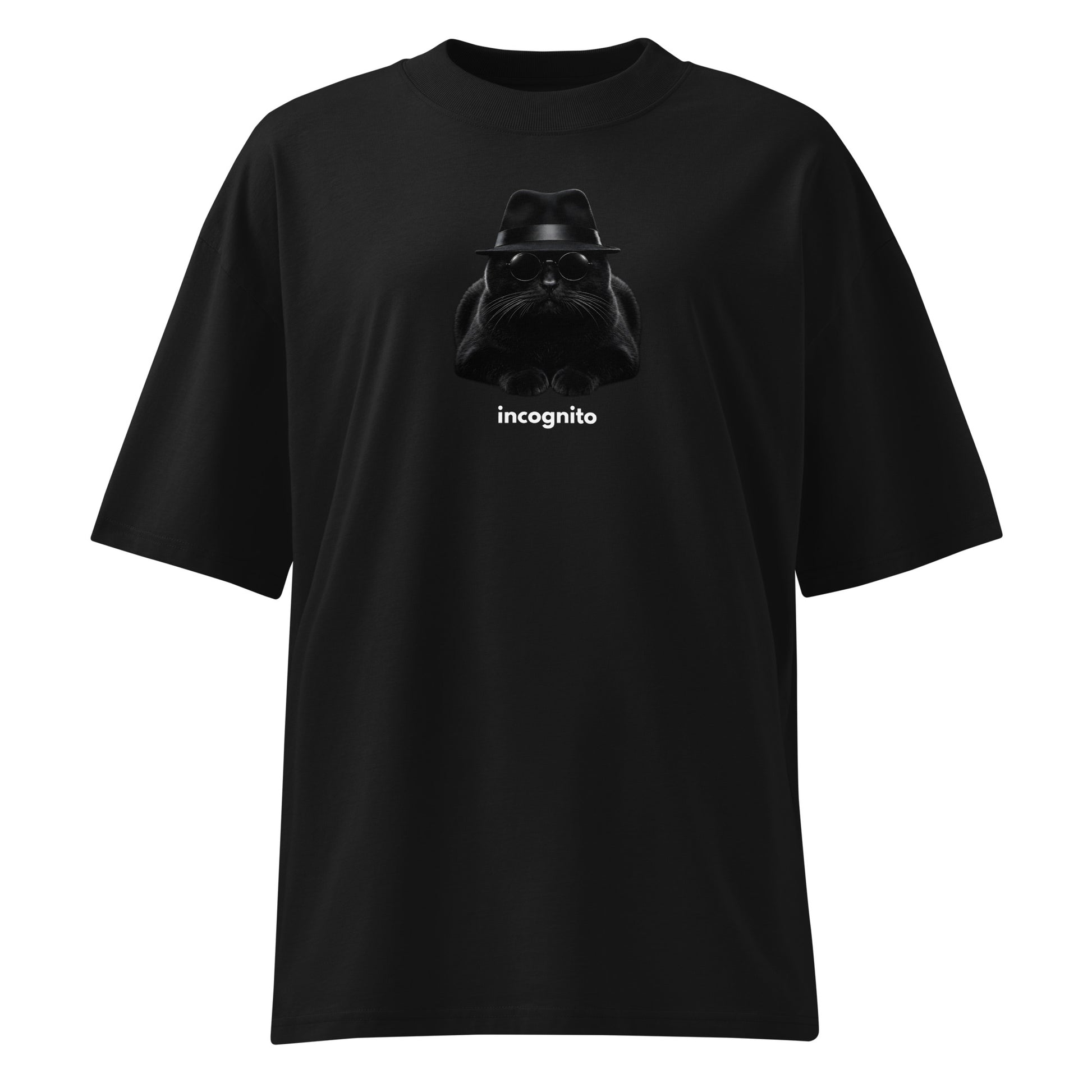 Black t-shirt with 'Unfiltered.' text on a white background