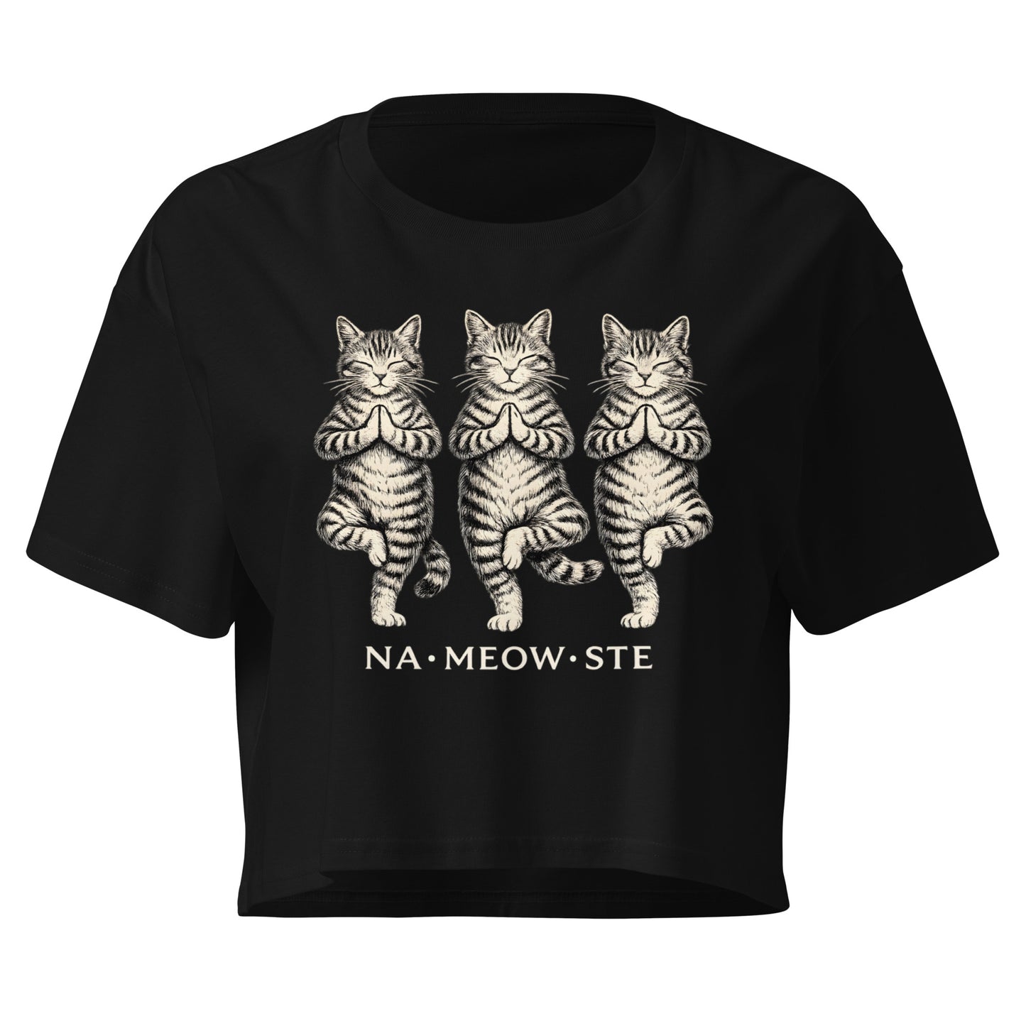 NA-MEOW-STE | Crop Top