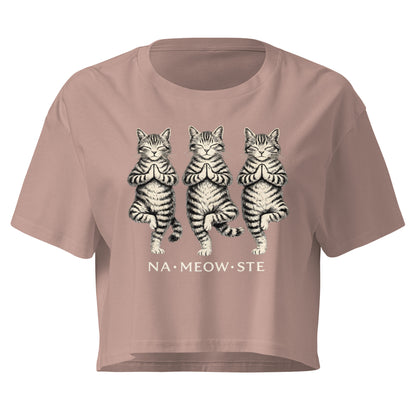 NA-MEOW-STE | Crop Top