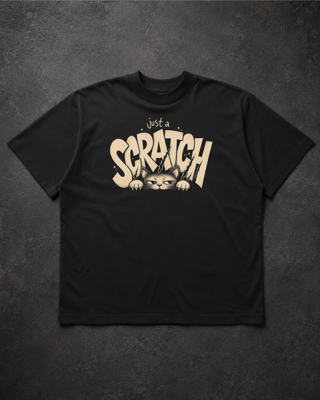 Just a Scratch | Oversized T-Shirt